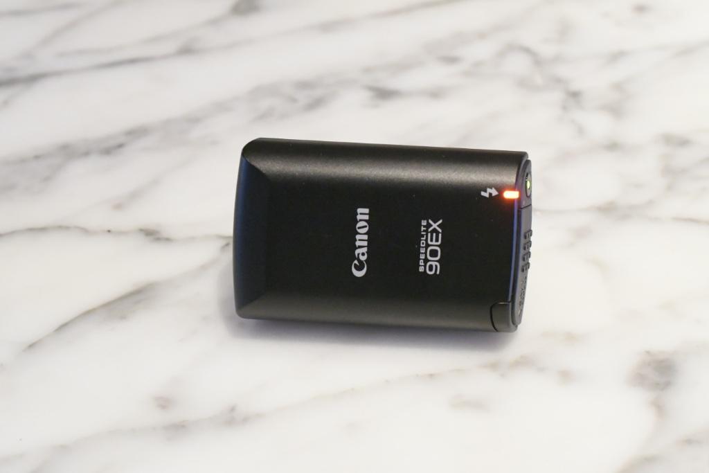 Canon flitser 90 EX, Audio, Tv en Foto, Foto | Flitsers, Ophalen of Verzenden, Canon