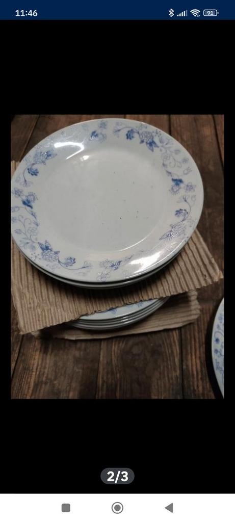 Nieuwe borden Retro Vintage 27 stuks, Ophalen, Nieuw, Bord(en)