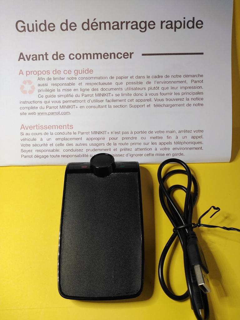 Kit Bluetooth main libre Parrot Mini kit +, Enlèvement ou Envoi, Comme neuf