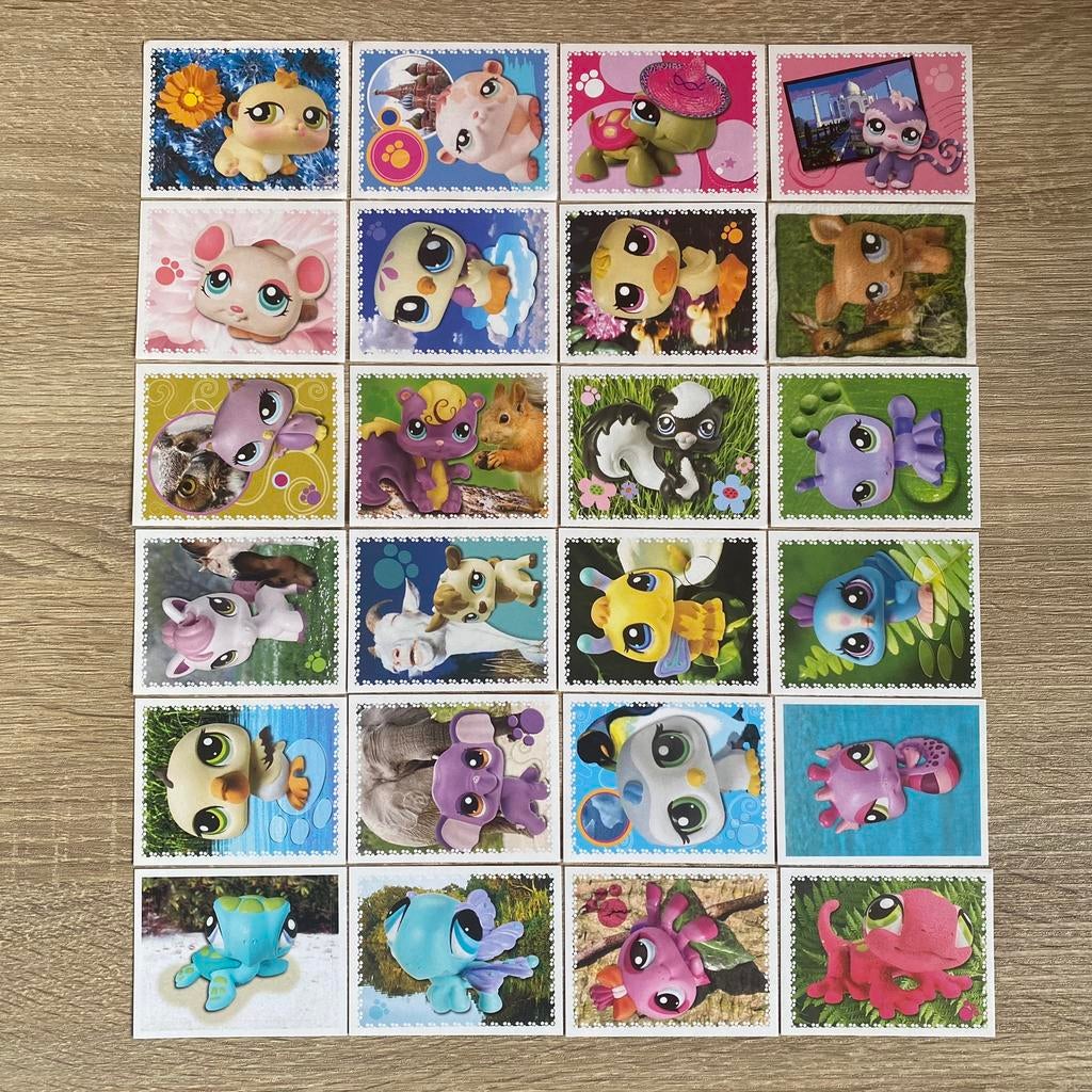 Littlest PetShop Reisdagboek 2010 Panini stickers, Ophalen of Verzenden, Nieuw, Meerdere stickers