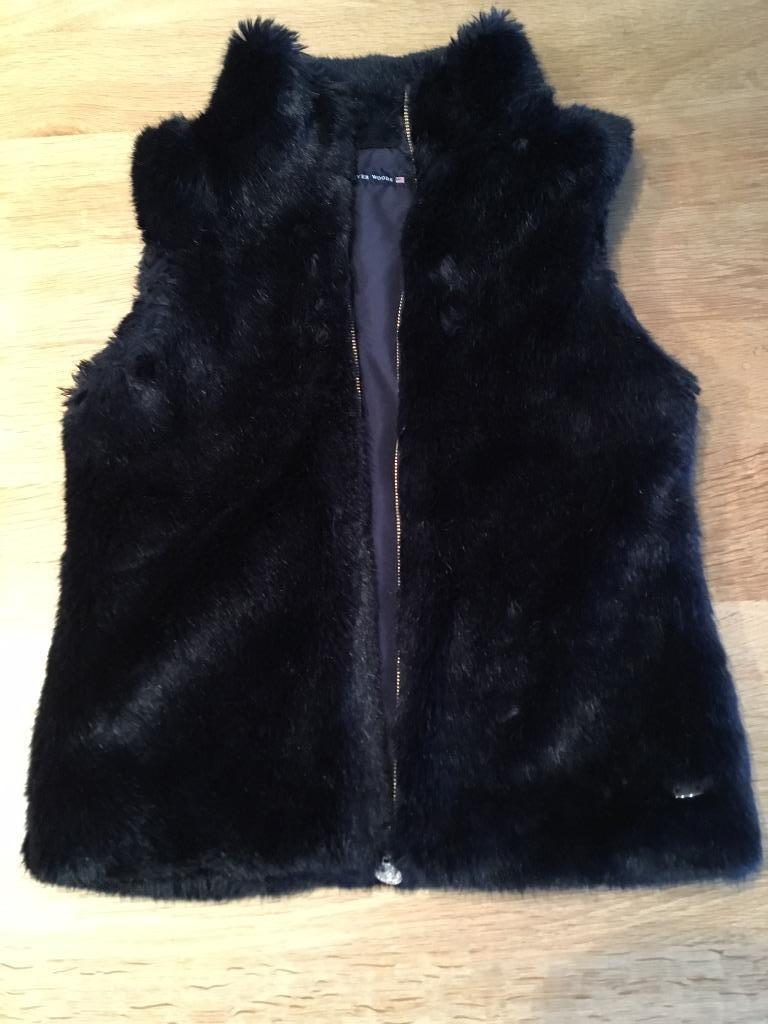 River Woods bodywarmer blauw smiley rits 12 jaar, River Woods, Meisje, Trui of Vest, Ophalen of Verzenden
