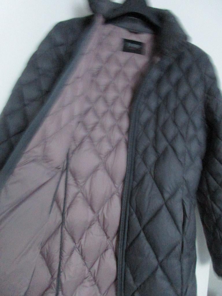 Half lange dames jas, Taille 38/40 (M), Gris, Manon, Comme neuf