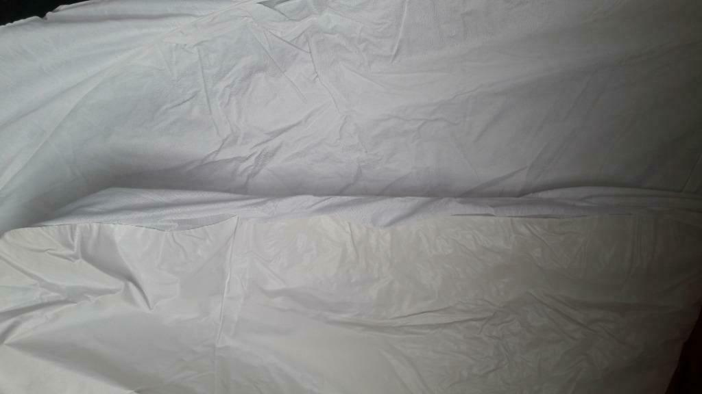 Protège matelas plastique jersey alese 192/151, Enlèvement ou Envoi, Comme neuf, Une personne, Matelas