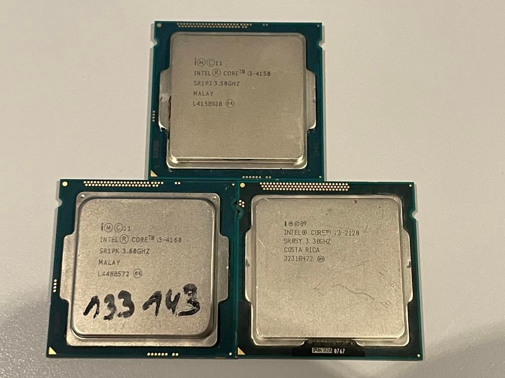 Processeurs i3, Computers en Software, Processors, Ophalen of Verzenden, Gebruikt
