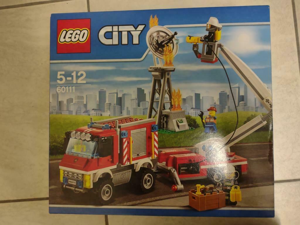 Lego brandweer set compleet, Ophalen, Zo goed als nieuw, Complete set, Lego