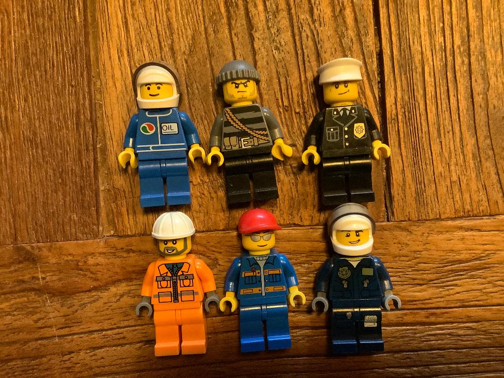 Lego figuren aanvulset 6 stuks / 209-F3, Enlèvement ou Envoi, Utilisé, Briques en vrac, Lego