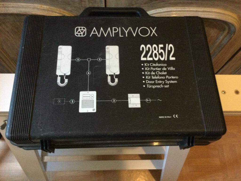 KITS PARLOPHONE-VIDEOPHONE"AMPLYVOX"NEUFS POUR 150 EU, Enlèvement ou Envoi
