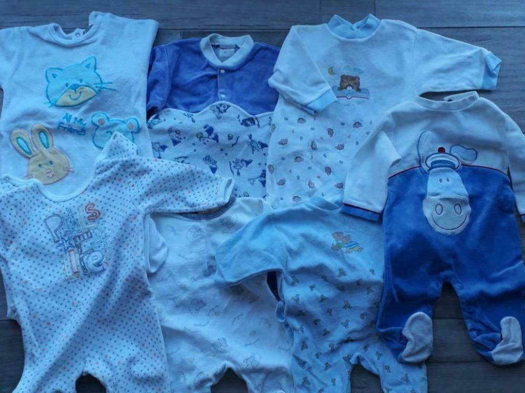 Babypyjama van 3 maanden, Ophalen