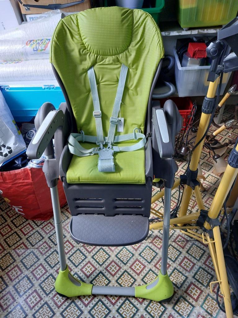 Chaise haute pour bébé, Enlèvement, Utilisé, Chaise pliante, Ceinture(s)
