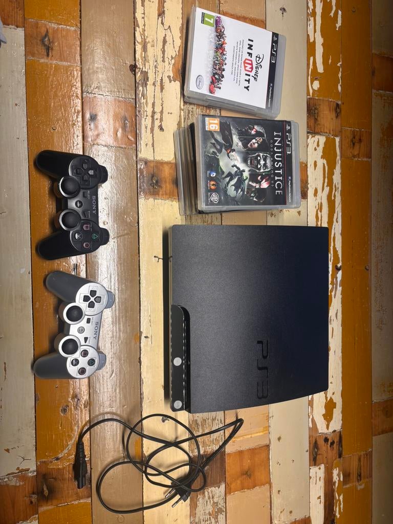 Kit PlayStation 3 complet avec 30 jeux, Disney Infinity…, Enlèvement, Comme neuf