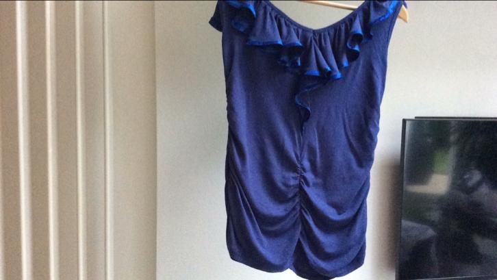 Mode. Topje om laag op de schouders te dragen. 36/38. NIEUW., Kleding | Dames, Extasy, Blauw, Nieuw, Ophalen of Verzenden