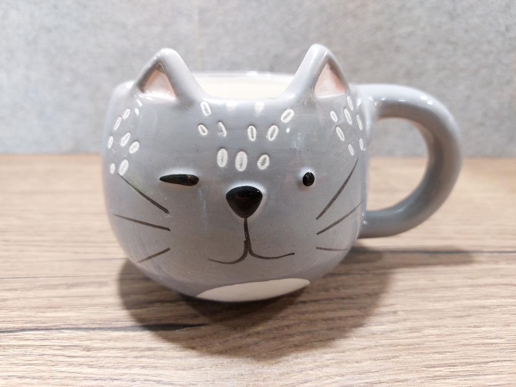 mok dieren: 2x eenhoorn, 2x kitten, 2x hond, 1x panda 1x vos, Ophalen of Verzenden, Zo goed als nieuw, Keramiek, Kop(pen) en/of Schotel(s)