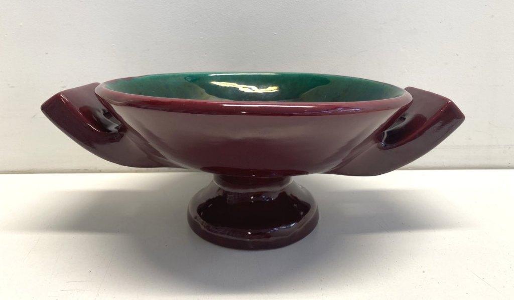 Magnifique Coupe Art Déco sur pied (33 cm), Antiquités & Art, Enlèvement ou Envoi
