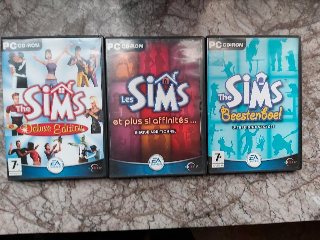 CD-ROM Les Sims pour PC, Enlèvement ou Envoi, Utilisé, Simulation