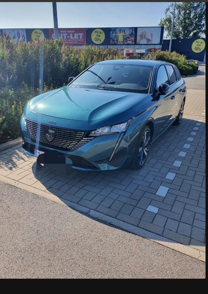 Peugeot 308 sw, Auto's, Peugeot, Monovolume, Leder en Stof, Handgeschakeld, Particulier