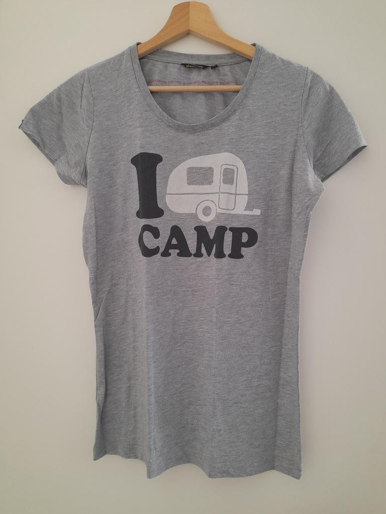 GSUS Industries - Vintage T-shirt I Camp,  medium, Kleding | Dames, T-shirts, Zo goed als nieuw, Maat 38/40 (M), Grijs, Korte mouw