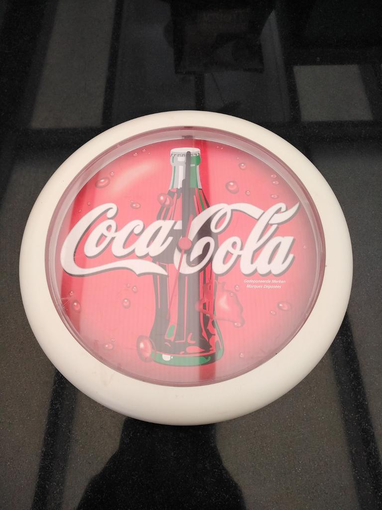 Coca-Cola Collector wandklok, Verzamelen, Ophalen of Verzenden, Zo goed als nieuw, Overige typen