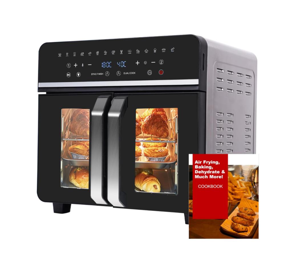 Nouveau Mini Four Electrique 23L Air Fry 1800W, Electroménager, Neuf, Four avec gril, Enlèvement ou Envoi, 45 à 60 cm