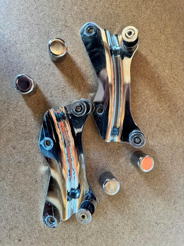 - BEVESTIGINGSSET VOOR ACCESSOIRES - 4-PUNTS - TOURING, Motoren, Ophalen of Verzenden