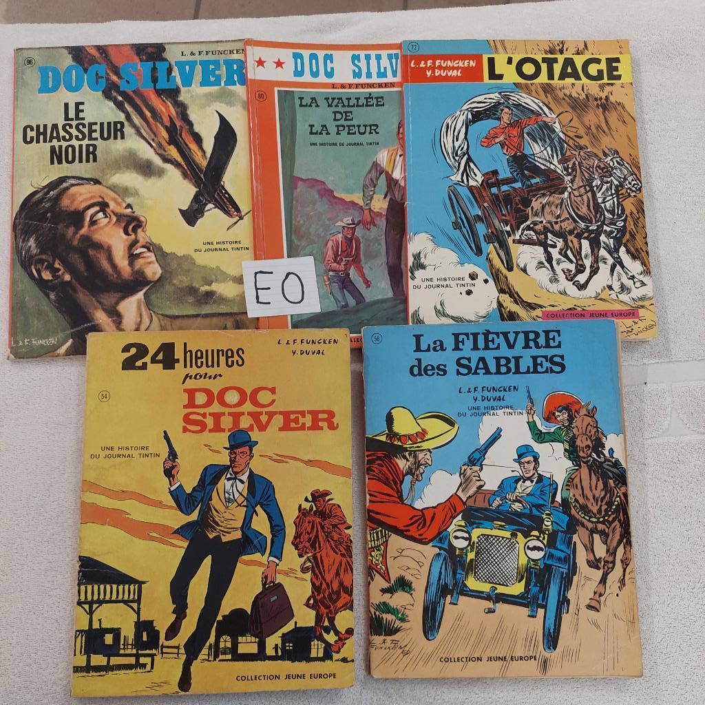 Doc Silver complete serie 5 delen 1e editie - Funcken, Boeken, Stripverhalen, Ophalen of Verzenden, Gelezen