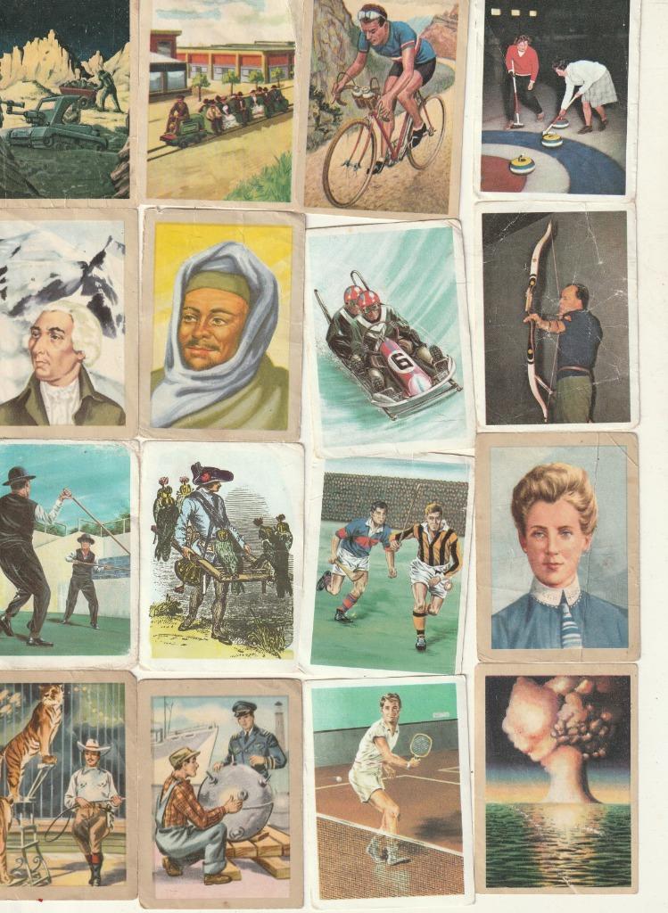 lot de 100 photos anciennes de Jacques Super Chocolate par r, Gravure, Utilisé, Envoi, 1940 à 1960