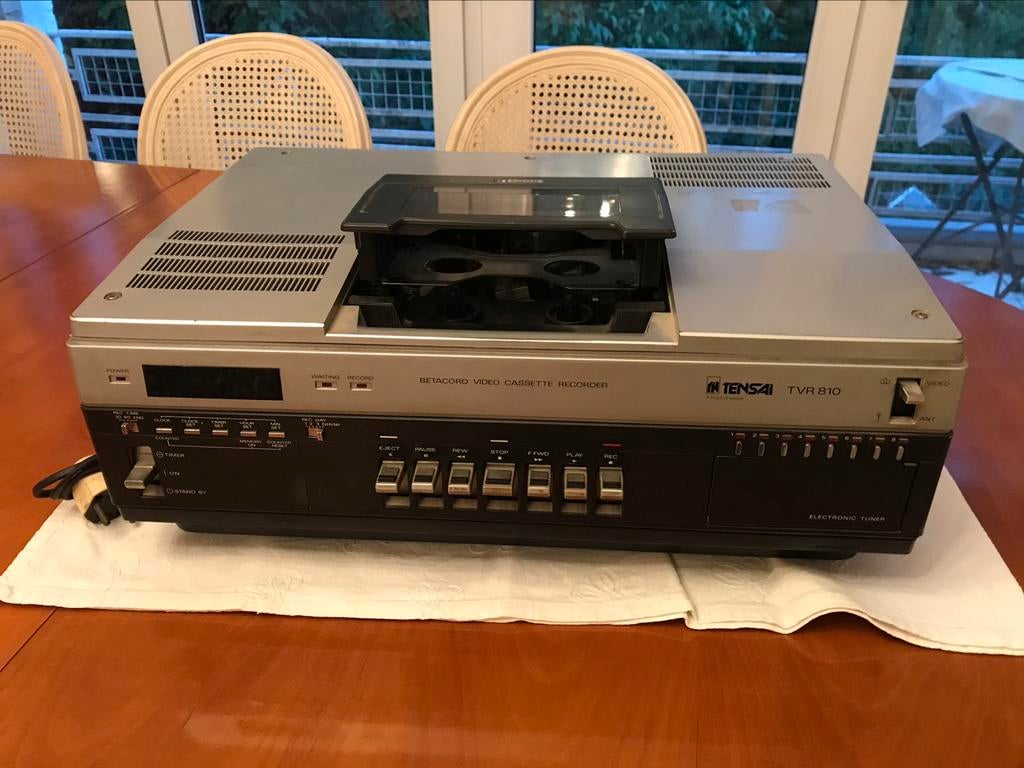 VIDÉO BÂTAMAX PLUS 1000 K7, Utilisé