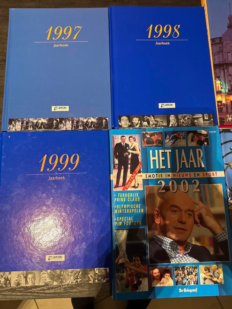 GROTE BOEKENSET – JAARBOEKEN, BELGIË & FOTOBEKEN, Enlèvement, Comme neuf