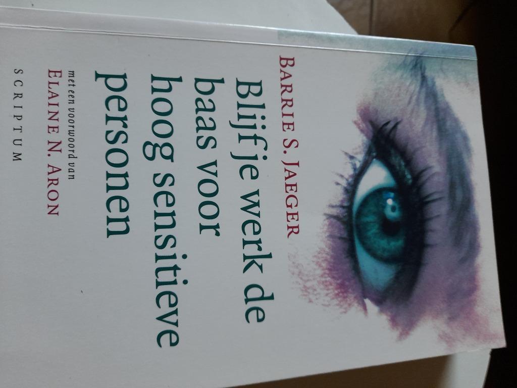 Blijf je werk de baas voor hoog sensitieve personen, Boeken, Ophalen of Verzenden, Gelezen, Persoonlijkheidsleer