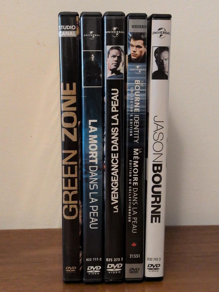 Green Zone, Jason Bourne ,, Cd's en Dvd's