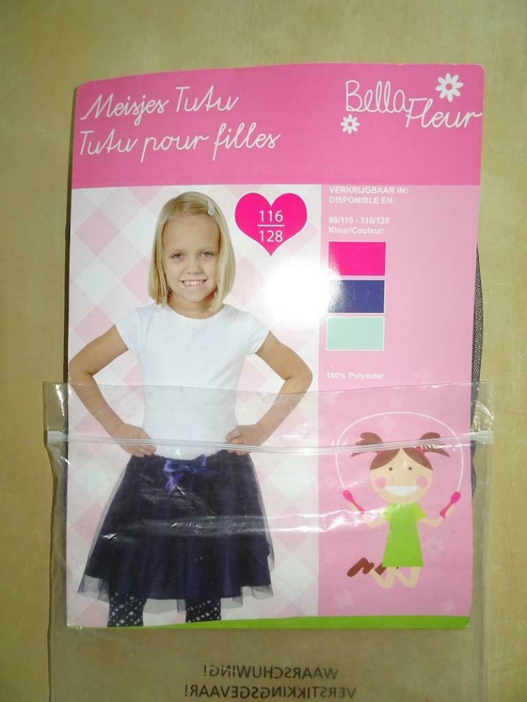Marineblauw tutu rokje, maat 116/128, Ophalen of Verzenden, Nieuw, Meisje, Jurk of Rok
