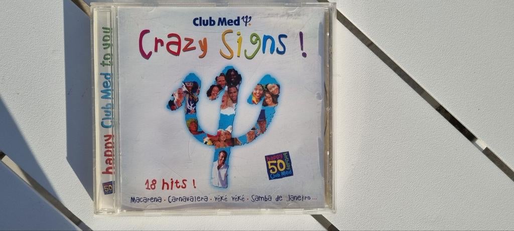 CD club med Crazy Signs, Enlèvement, Comme neuf
