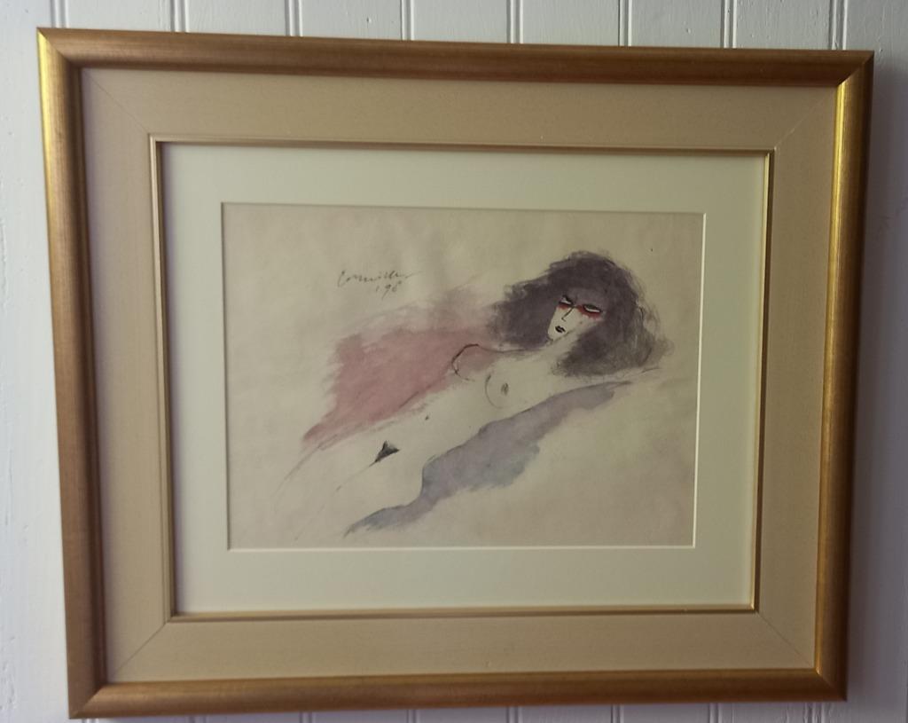 Œuvre originale de Corneille (1922—2010), Enlèvement ou Envoi
