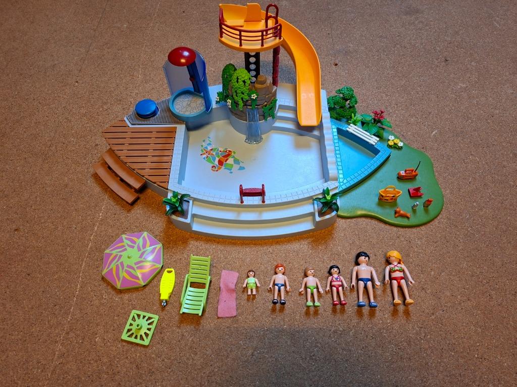 Playmobil 4858 open lucht zwembad, Enfants & Bébés, Jouets | Playmobil, Enlèvement, Utilisé