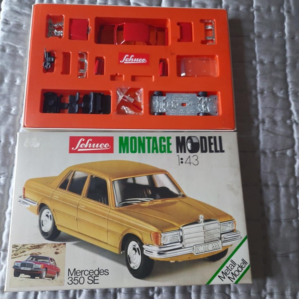 MERCEDES 350SE *KIT van SCHUCO*1/43*VINTAGE*NEW*, Auto, Groter dan 1:32, Nieuw, Ophalen