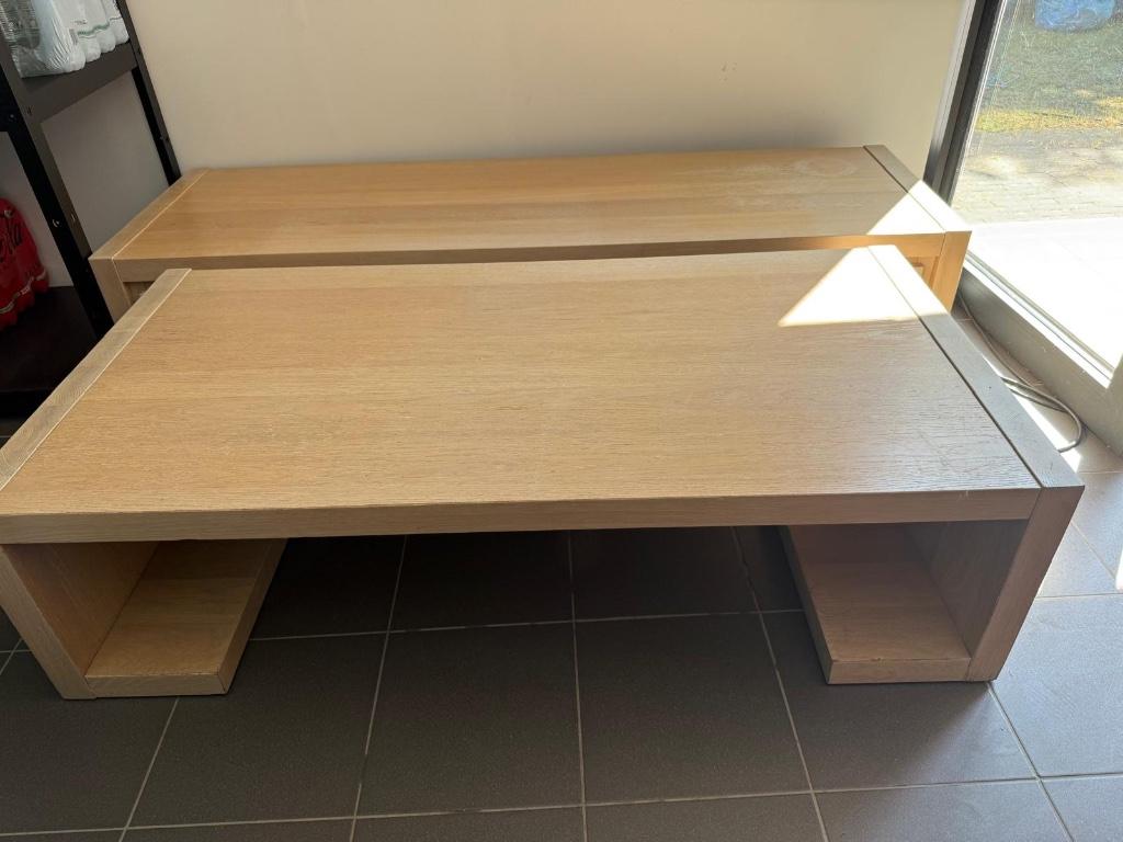 TV kast 175cm x 54.5cm en Salontafel 140cm x70cm, Ophalen, Gebruikt, Overige houtsoorten