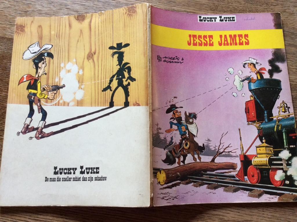 Lucky Luke, Une BD, Enlèvement ou Envoi, Utilisé