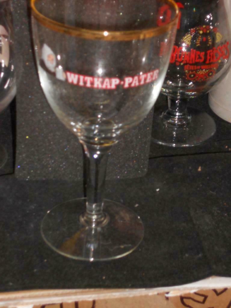 Bierglazen.Witkap-Pater.Pauwel Kwak.Salamander.Bosteels.D 46, Enlèvement ou Envoi, Comme neuf, Verre ou Verres, Autres marques