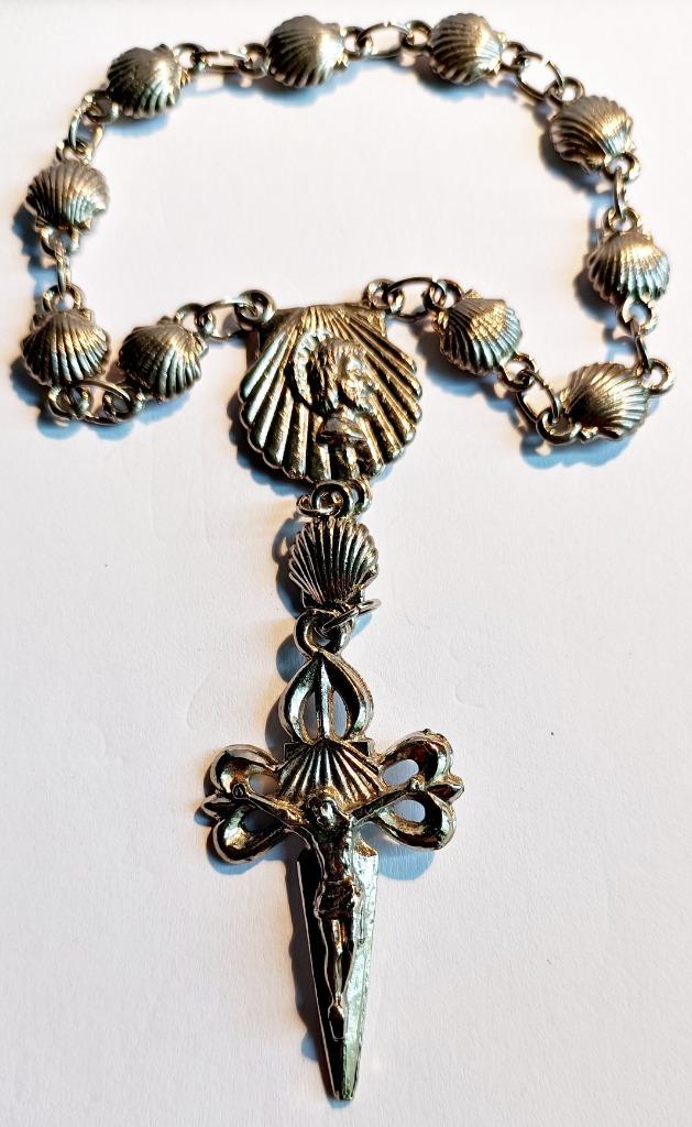 Bracelet dizainier Coquillage Saint Jacques de Compostelle, Enlèvement ou Envoi, Comme neuf, Argent, Autres matériaux