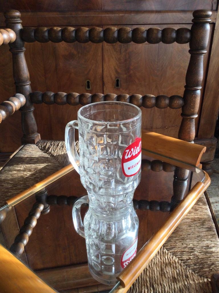 Chopes à bière 50cl Wiels, Verzamelen, Biermerken, Zo goed als nieuw, Pul(len), Overige merken, Ophalen of Verzenden