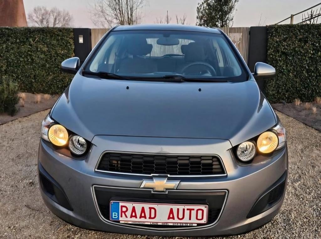 Chevrolet Aveo/1.2/1e hands/12 maanden garantie, Euro 5, Stof, Bedrijf, 1200 cc