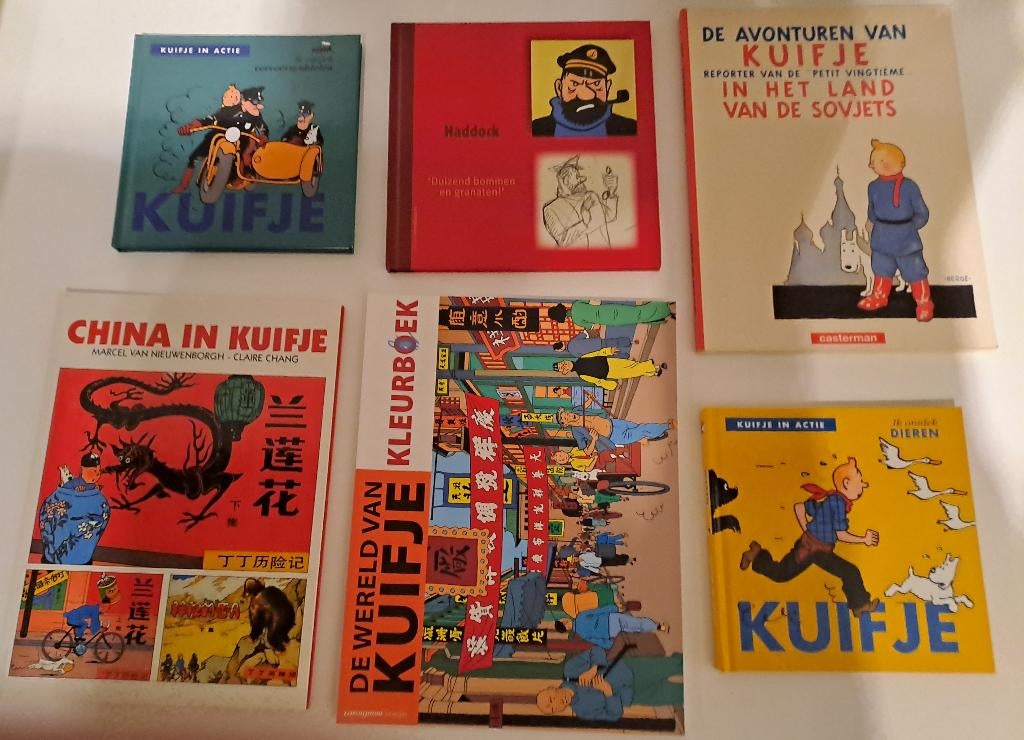 8 boeken over Kuifje, Boeken, Ophalen, Zo goed als nieuw