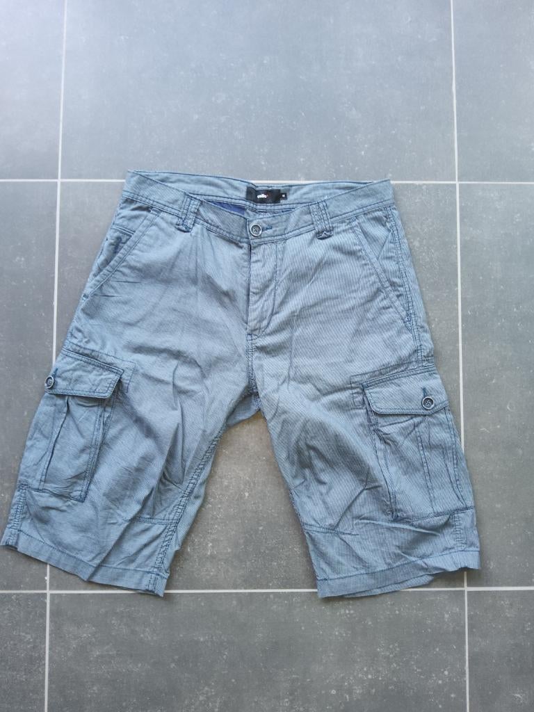 Short à carreaux Celio 40 pour homme avec poches latérales, Celio, Enlèvement ou Envoi, Comme neuf, Bleu