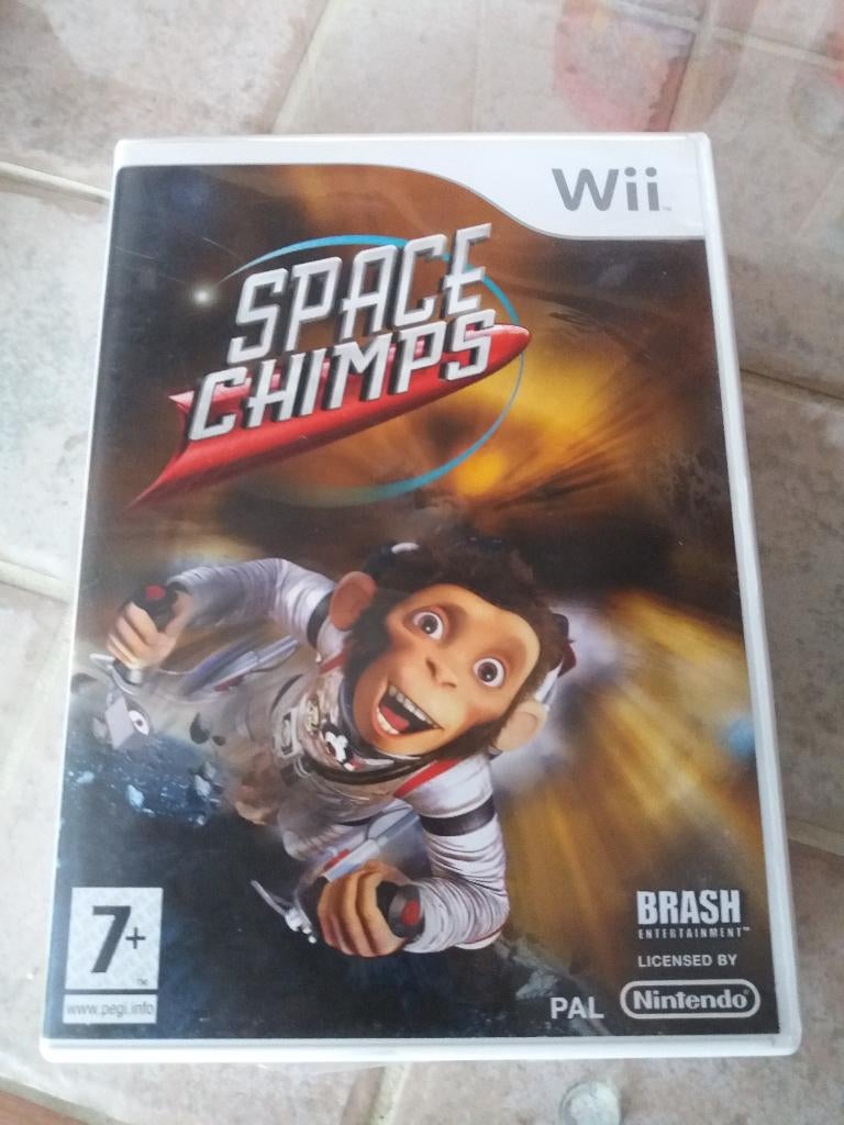 Wii Space Chimps - speelt ook op Wii U, Ophalen of Verzenden, Zo goed als nieuw
