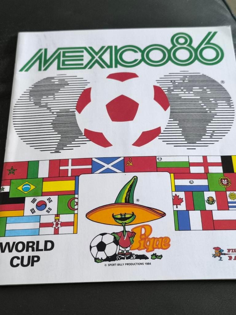 Panini Mexico 86, Réédition, Enlèvement ou Envoi, Comme neuf