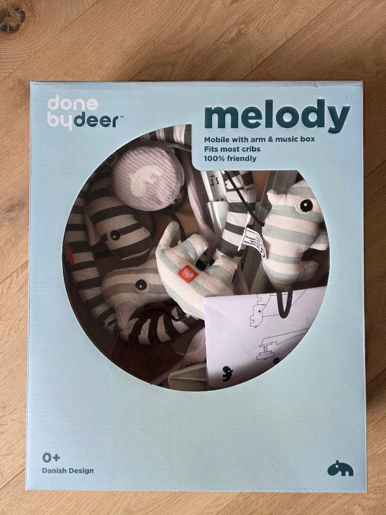 Done by deer melody muziekmobiel baby, Kinderen en Baby's, Ophalen, Gebruikt