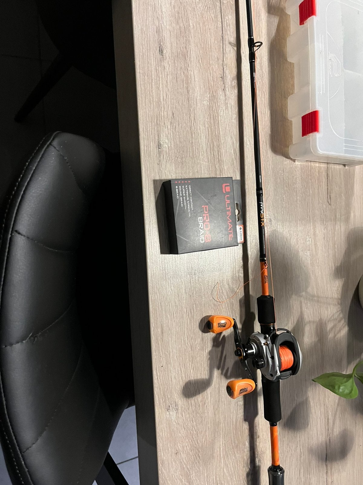 Nieuwe abu garcia roofvis set, Ophalen, Zo goed als nieuw
