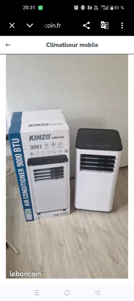 Kinzo, Ophalen, Zo goed als nieuw
