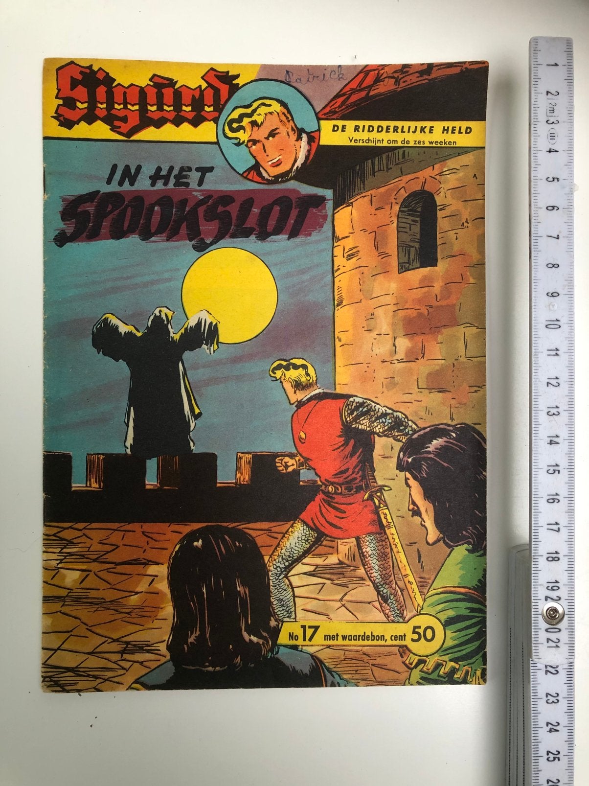 Sigurd de ridderlijke held: in het spookslot, Eén stripboek, Ophalen of Verzenden, Gelezen