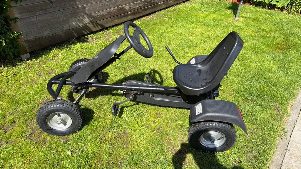 Go kart, Ophalen, Zo goed als nieuw, Handrem