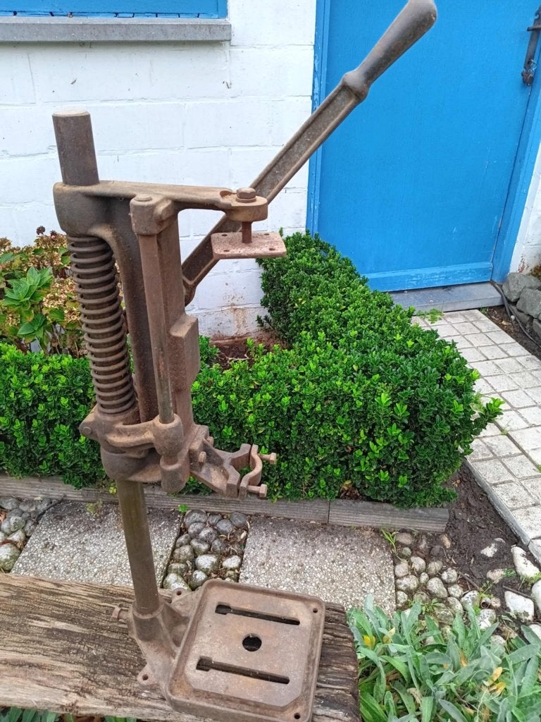 boormachine staander, Enlèvement, Perceuse